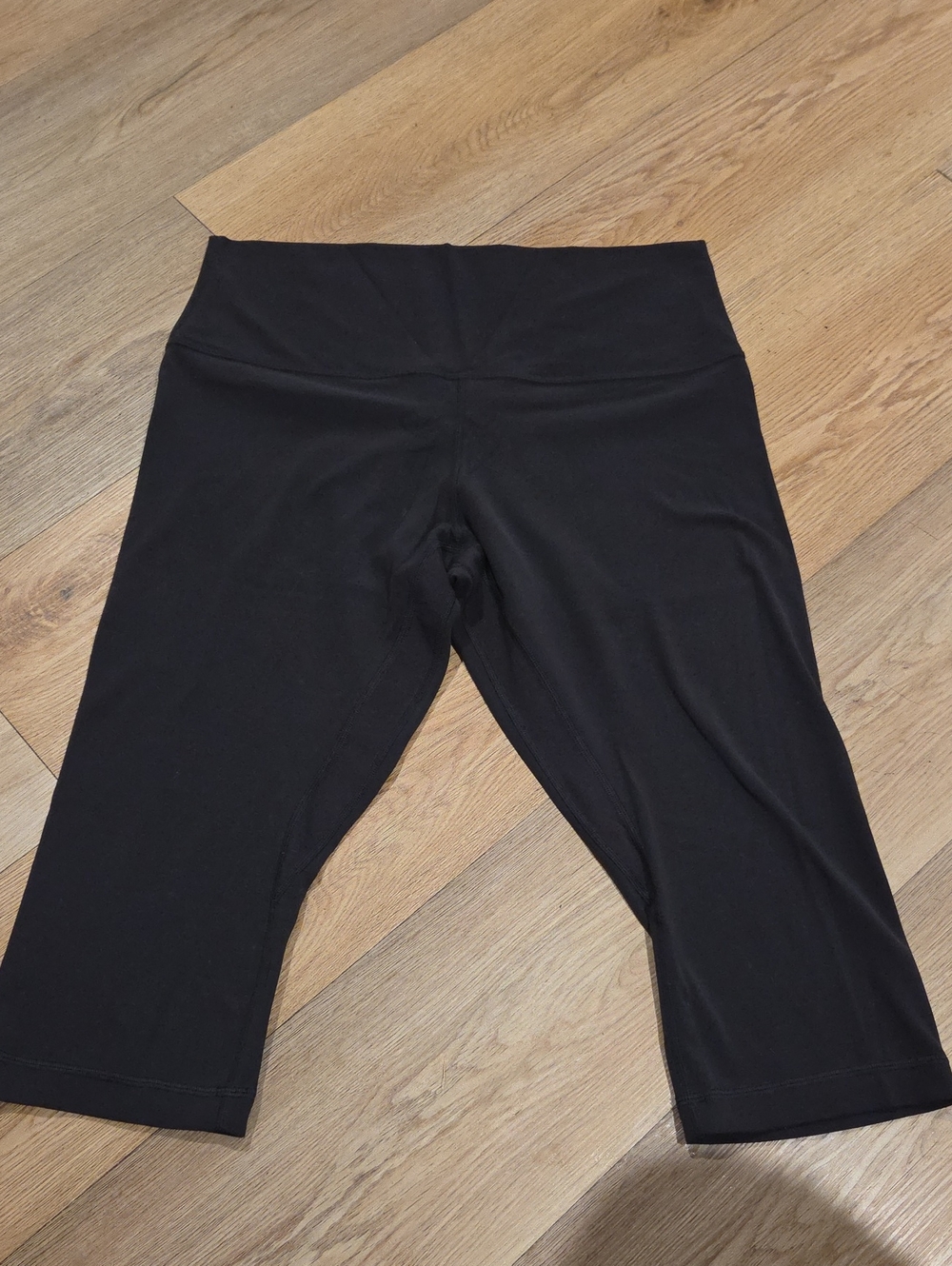 Kids Black Cropped Leggings - Classic Active Bottoms